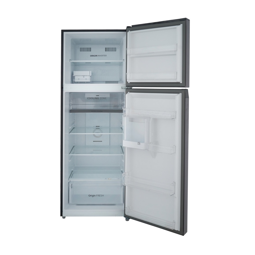 Toshiba No Frost Refrigerator, 338 Liters, Inverter Motor - Grey RT468WE-PMN(37) - Grey
