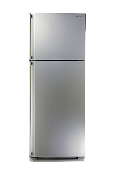 Sharp No Frost Slim Refrigerator 385 Liters Sharp No Frost Slim Refrigerator 385 Liters, 2 Doors, SJ-48C(SL) - Silver