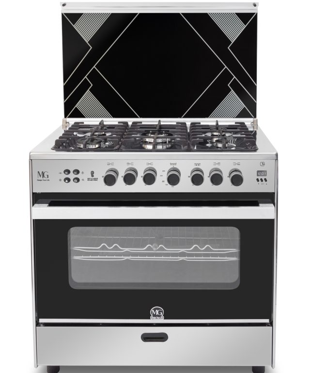  Gas Cooker Hulk PROFEESIONAL STEEL HALF SAFETY 60X90

