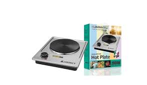 Jamaki Electric Cooker 1 Eye Stainless 2000 Watt - jmk 7009 - Silver