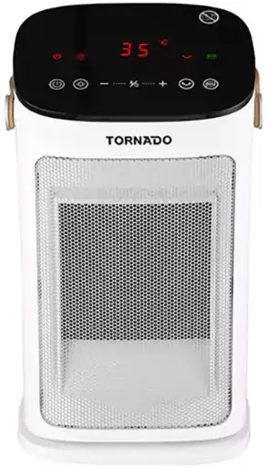 [YL-392] Tornado Ceramic Heater, 2000 Watts, 12 M² - White.