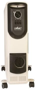 [YL-401] Heller Oil Heater, 13 Fins, 2500 Watts, 14 M², Fan - Beige.