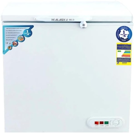 [YL-141]  W.Alaska CH400-ST Chest Deep Freezer 400 Liter- White
