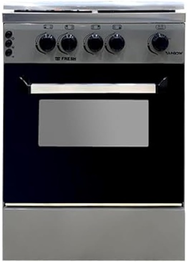 [YL-155] Fresh Cooker Rainbow 4 Burners 60*60 cm, 500017611 - Grey