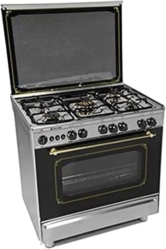 [YL-162] Techno Gas 60*80 Maestro stove with fan, stainless steel 3620